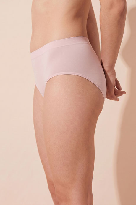 Zivame Medium Rise Full Coverage Seamless Hipster Panty (Pack of 3) - Multicolor — image 3